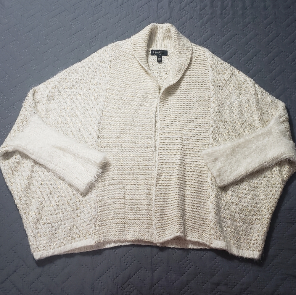 Jessica Simpson "Elizabella" Open Cozy Oversized Cardigan Size XS
